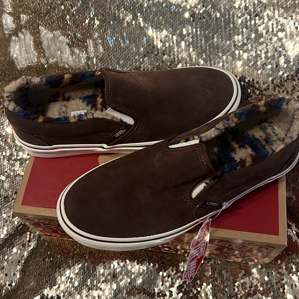 Vans Sherpa Classic Slip Ons